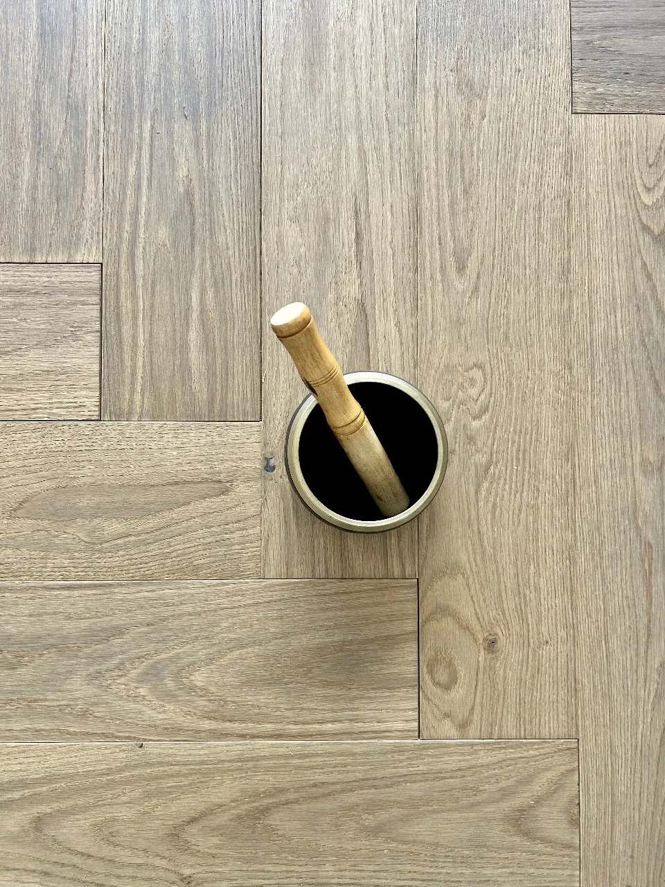 Toasted Oak Herringbone